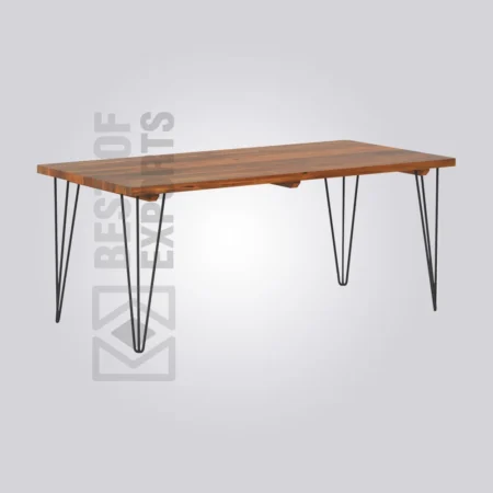 Troy Rectangle Wooden Table (6 Seater)