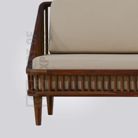 Lattice Wooden Sofa
