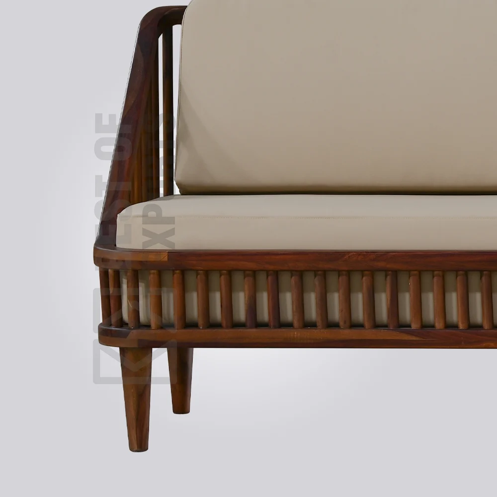 Lattice Wooden Sofa