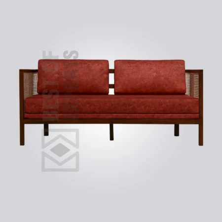 The Retro Rattan Sofa