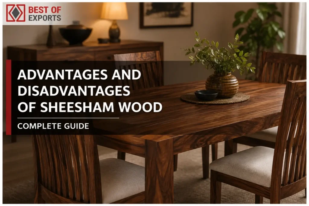 Advantages and Disadvantages of Sheesham Wood