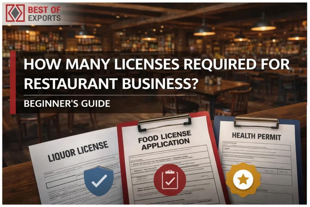 How Many Licenses Required for Restaurant Business