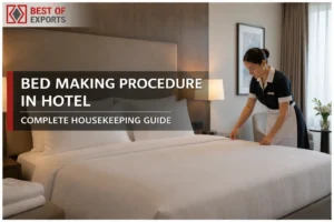 Bed Making Procedure in Hotel