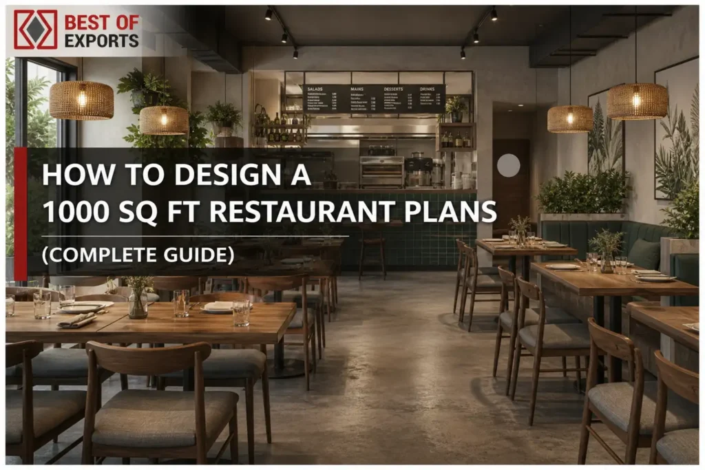 How to Design a 1000 Sq Ft Restaurant Plans