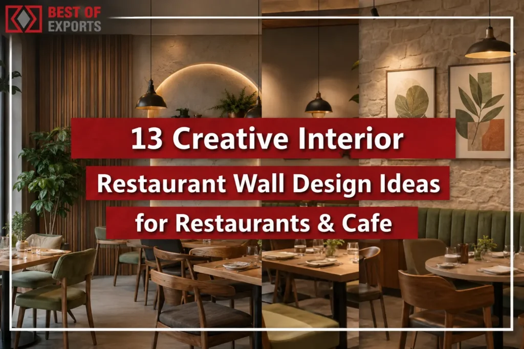 interior restaurant wall design