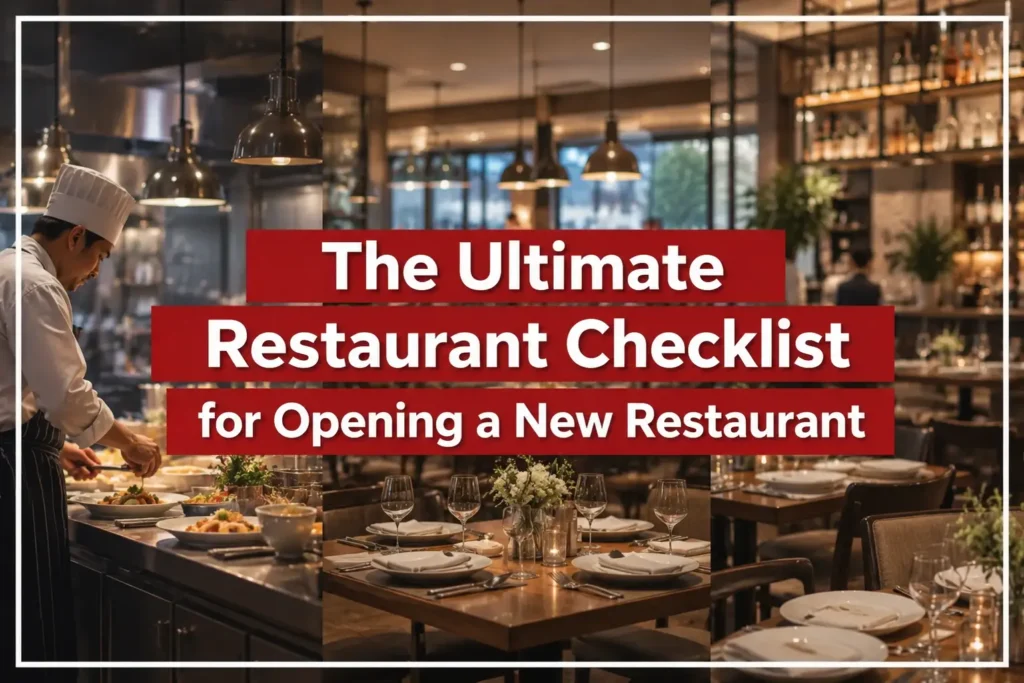 restaurant checklist