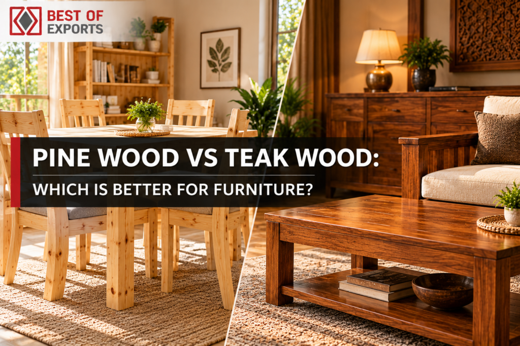 Pine Wood vs Teak Wood Which Is Better for Furniture